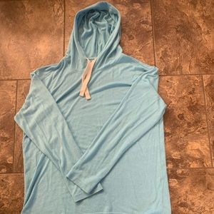 Light blue zyia boyfriend hoodie size xxl - has pilling